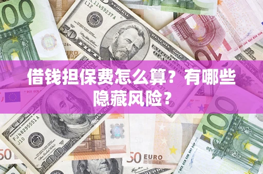 北京借钱担保费怎么算？有哪些隐藏风险？
