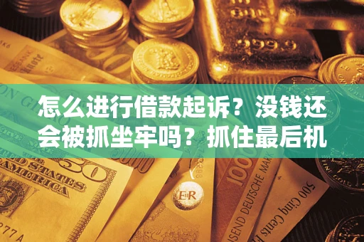 北京怎么进行借款起诉？没钱还会被抓坐牢吗？抓住最后机会！