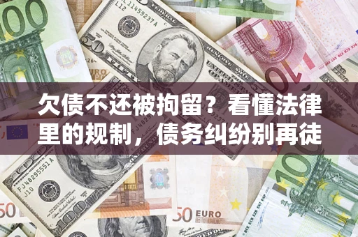 北京欠债不还被拘留？看懂法律里的规制，债务纠纷别再徒劳奔波