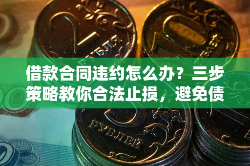 北京借款合同违约怎么办？三步策略教你合法止损，避免债务危机升级