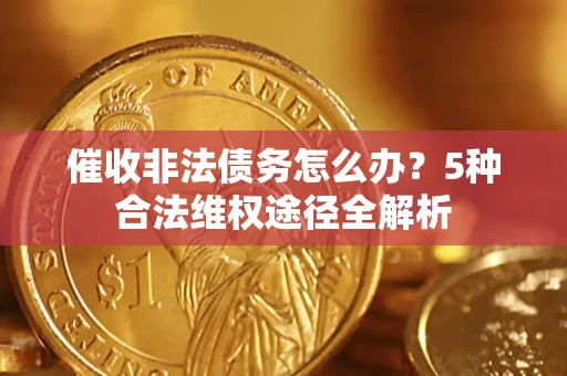 北京催收非法债务怎么办？5种合法维权途径全解析