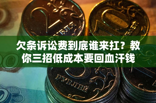 北京欠条诉讼费到底谁来扛？教你三招低成本要回血汗钱